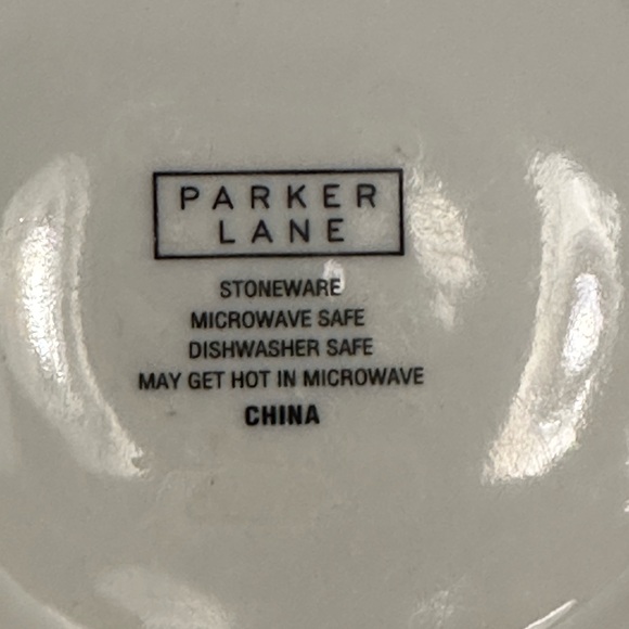 Parker Lane Dog Face Mug Red Stripes 3D Ears Tail Handle - Picture 5 of 5